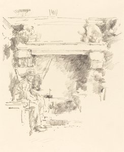La cheminée - James Abbott McNeill Whistler