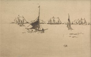 La flotte : Soir, d