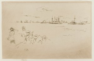 La flotte : Moniteurs, 1887 - James Abbott McNeill Whistler
