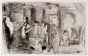 La Forge - James Abbott McNeill Whistler
