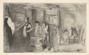 La Forge, 1861 - James Abbott McNeill Whistler