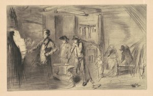 La Forge, 1861 - James Abbott McNeill Whistler