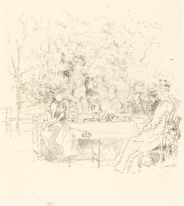 Le Jardin, 1891 - James Abbott McNeill Whistler