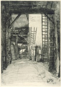 Le Chaufournier - James Abbott McNeill Whistler