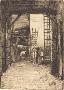 Le brûleur de chaux - James Abbott McNeill Whistler