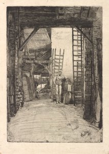 Le chaufournier - James Abbott McNeill Whistler