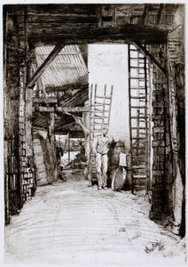 Le Brûleur de chaux - James Abbott McNeill Whistler