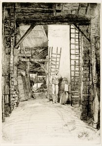 Le Brûleur de chaux, 1859 - James Abbott McNeill Whistler