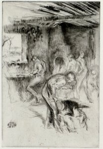 La Petite Forge - James Abbott McNeill Whistler