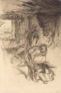 La Petite Forge - James Abbott McNeill Whistler