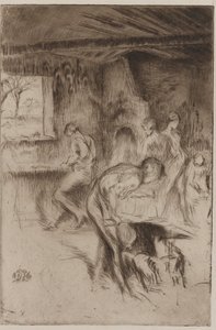 La Petite Forge, Liverpool - James Abbott McNeill Whistler
