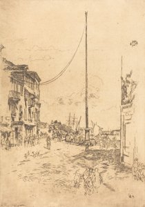 Le Petit Mât, 1880 - James Abbott McNeill Whistler