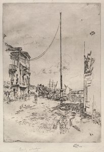 Le Petit Mât, 1880 - James Abbott McNeill Whistler