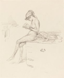 Le petit modèle nu, lisant - James Abbott McNeill Whistler
