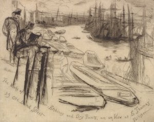 La petite mare - James Abbott McNeill Whistler