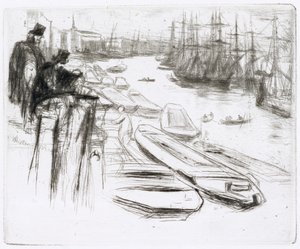La Petite Mare, No.1 - James Abbott McNeill Whistler
