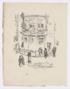 La fenêtre du directeur, Théâtre Gaiety - James Abbott McNeill Whistler