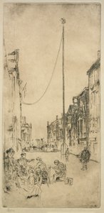 Le mât - James Abbott McNeill Whistler