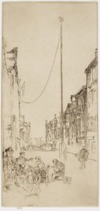 Le mât - James Abbott McNeill Whistler