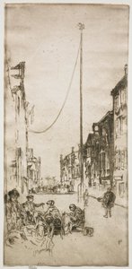 Le Mât, 1880 - James Abbott McNeill Whistler