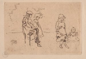 Les enfants Menpes - James Abbott McNeill Whistler