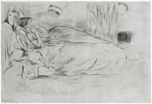 Le Modèle, allongé, vers 1864 1904