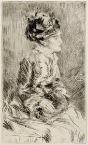 Le Manchon - James Abbott McNeill Whistler