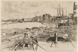 La Piscine, 1859 - James Abbott McNeill Whistler