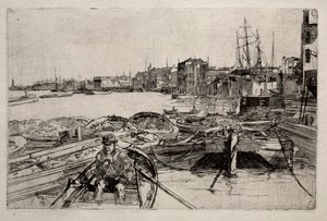 La piscine, 1859 - James Abbott McNeill Whistler