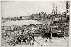 La piscine, 1859 - James Abbott McNeill Whistler
