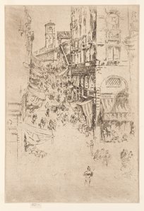 Le Rialto - James Abbott McNeill Whistler