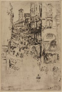 Le Rialto, 1879-1880 - James Abbott McNeill Whistler