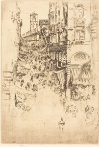 Le Rialto - James Abbott McNeill Whistler