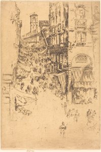 Le Rialto - James Abbott McNeill Whistler
