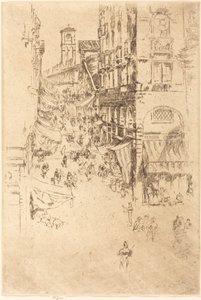 Le Rialto - James Abbott McNeill Whistler