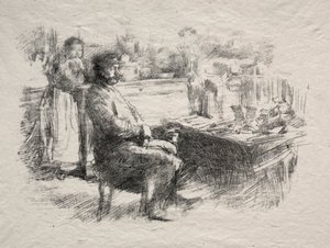 Le Cordonnier - James Abbott McNeill Whistler