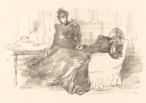 Les Sœurs, 1894-1895 - James Abbott McNeill Whistler