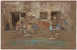 Les marches - James Abbott McNeill Whistler