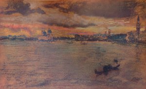 La Tempête, coucher de soleil - James Abbott McNeill Whistler