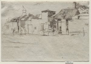 Le Cygne, Chelsea, c. 1870 - James Abbott McNeill Whistler
