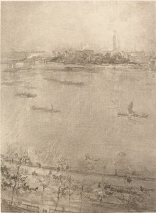 La Tamise, 1896 - James Abbott McNeill Whistler