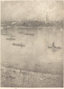 La Tamise - James Abbott McNeill Whistler