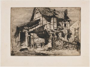 Le Logement Dangereux - James Abbott McNeill Whistler