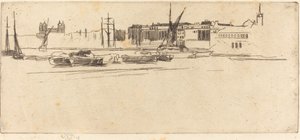 La Tour Blanche, vers 1875 - James Abbott McNeill Whistler