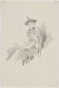 Le chapeau ailé - James Abbott McNeill Whistler