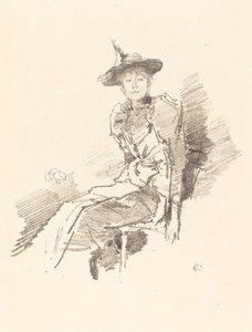 Le Chapeau Ailé, 1890 - James Abbott McNeill Whistler