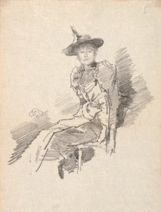 Le Chapeau Ailé - James Abbott McNeill Whistler