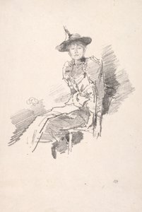 Le Chapeau ailé, 1890 - James Abbott McNeill Whistler