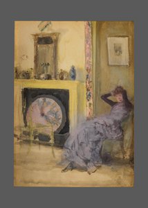 La Chambre Jaune, c.1883-84 - James Abbott McNeill Whistler