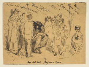 Page de titre de la série française Douze Eaux-Fortes d